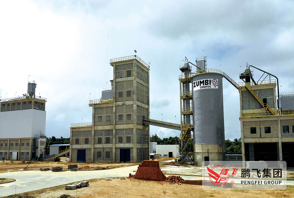 Brazil 600,000ton per year cement grinding station