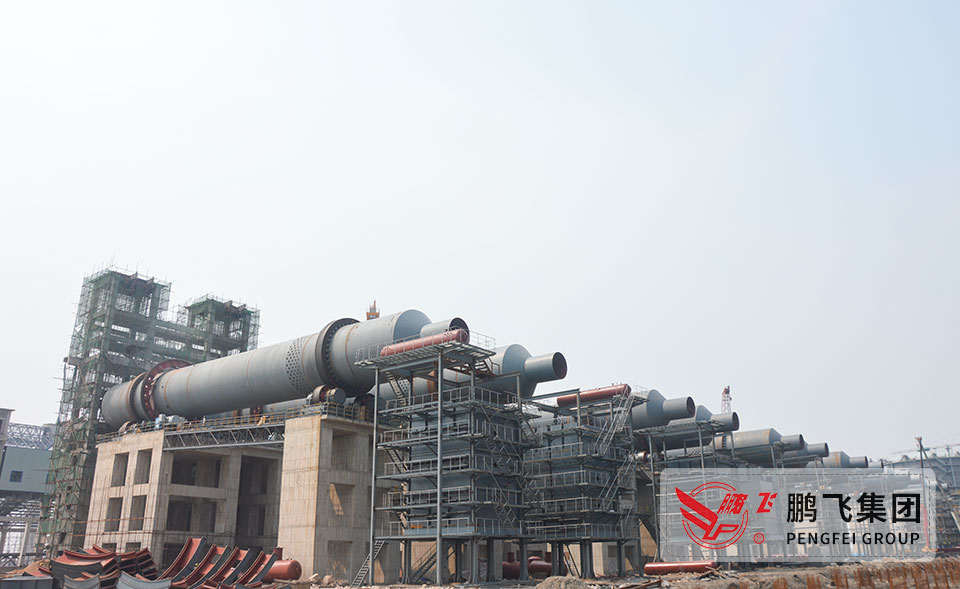 6.2x55m rotary kiln for comprehensive coal utilization