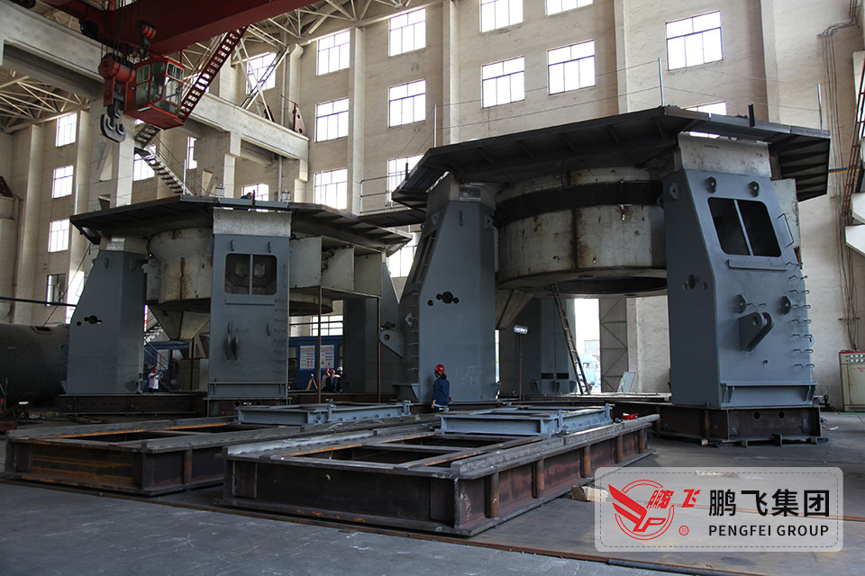 Manufacturing site of large-scale vertical roller mill