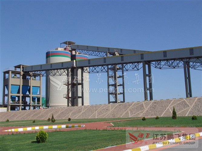 1000td rotary cement production line project