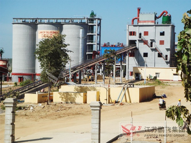 Annual output 600000 tons cement grinding station